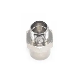 Dongguan CNC Machining Service Pipe Fitting Aluminum Stainless Steel Pipe Connector Fitting