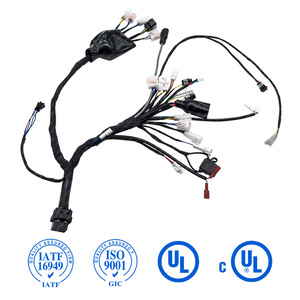 <b>Motorcycle</b> Wiring Harness 1 Meter PVC Insulated Copper Core IP65 12V Adapter Connectors For <b>Motorcycle</b> <b>Electrical</b> <b>System</b> - Product Image 2