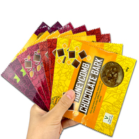 Fabricante de embalaje de China, envoltura de barra de energía de Chocolate con sellado térmico, bolsa de almohada de embalaje de plástico para patatas fritas