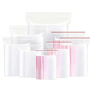 Sacs de rangement pour perles Perler, épais, résistants à l'humidité, transparents, mini sacs auto-scellants pour emballage de bijoux, polyvalents - Product Image 1