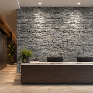 Exterior Wall Cladding <b>Stone</b> Veneer dark grey Slate Natural Slate Culture <b>Stone</b> - Product Image 6