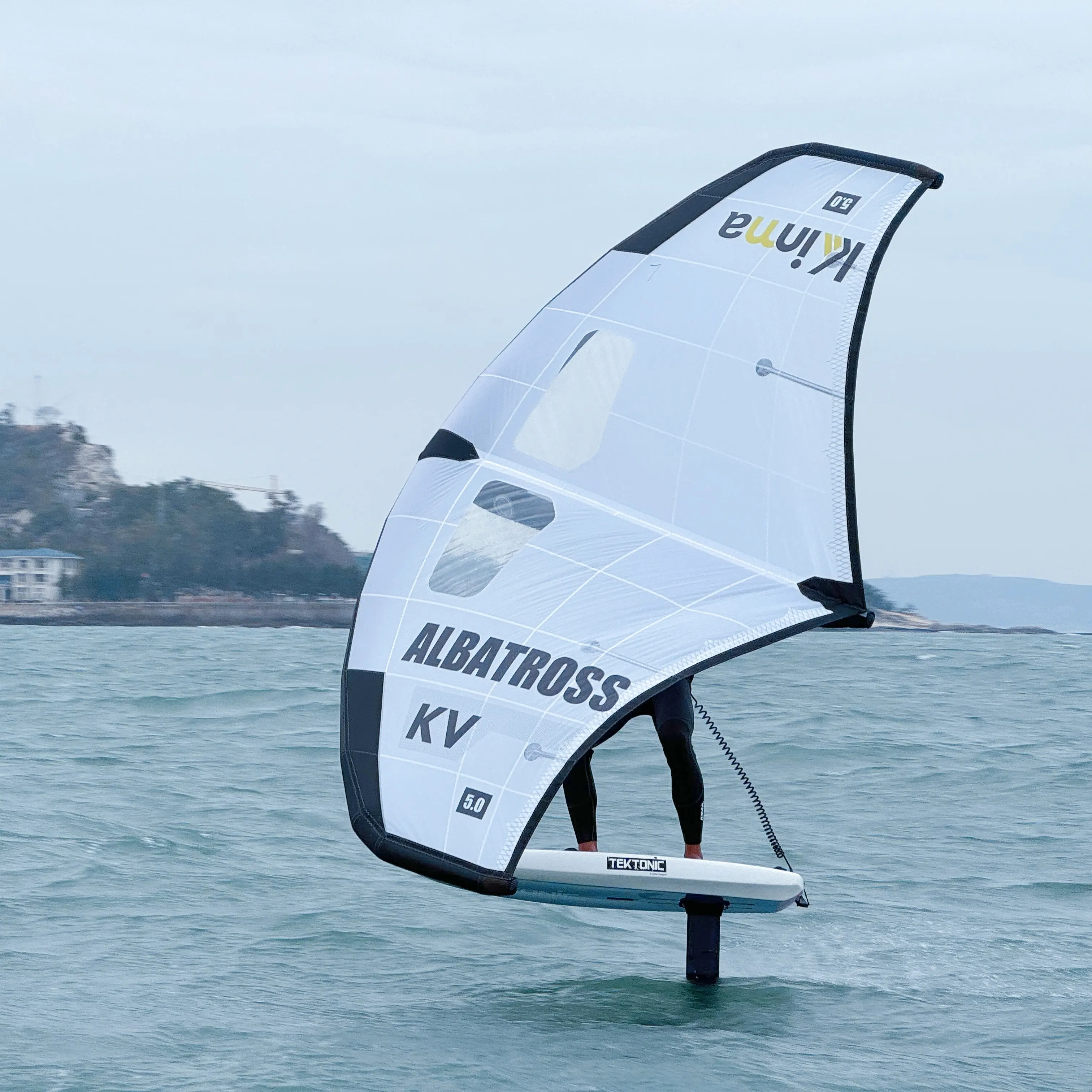 Kinma Outdoor Opblaasbare Folie Vleugel Surf Draagvleugelboot Windsurf Kite Windsurfer Board Zeil Kite Surf