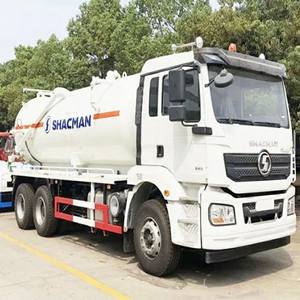 Shacman 20CBM Caminhão De Sucção FECal Caminhão-tanque Séptico 6X4 Tipo Sucção Esgoto <span class=keywords><strong>Scavenger</strong></span> para Venda - Product Image 3