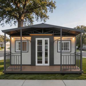 Casa Container Espandibile da 40 Piedi con 3 Camere da Letto, Casa Modulare Prefabbricata con <span class=keywords><strong>Piani</strong></span> Completi per l'Abitazione - Product Image 2