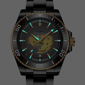 Relojes Mecánicos de Lujo Personalizados con Bisel de Cerámica para Hombre, Superluminosos, Resistentes al Agua 5ATM, Reloj Automático de Buceo para Hombre - Product Image 4