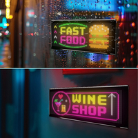 Écran d'affichage de texte animé LED pour intérieur, magasin de détail, ascenseur, centre commercial, panneau défilant programmable, indice de protection IP65, flexible