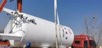 Sistema de Tanque Criogénico de GLP Montado sobre Patines de 10m de Alta Calidad y Rentable, Recipiente a Presión, Fácil de Operar, Ahorro de Energía, Larga Duración