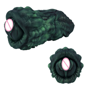 Otherworld Fantasy Worm Creature Male <b>Masturbator</b> Single Channel Pocket Stroker with Textured Massage Design Realistic Feel - Product Image 1