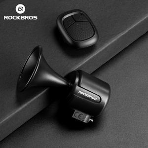 ROCKBROS bicicletta corno elettrico <span class=keywords><strong>campanello</strong></span> <span class=keywords><strong>senza</strong></span> <span class=keywords><strong>fili</strong></span> telecomando per strada, montagna, elettrico, e biciclette per bambini con segnale acustico - Product Image 6