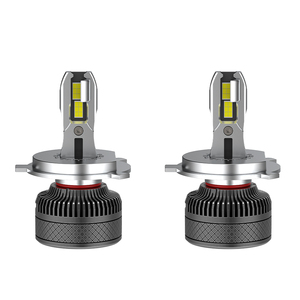 <span class=keywords><strong>2024</strong></span> nouvelle arrivée double faisceau H4 phare LED 120W 12000LM 6500K mise au point d'éclairage avec ventilateurs de haute qualité voiture remplacer ampoule - Product Image 1