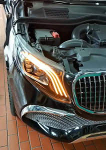 Kit Carrozzeria Popolare con Paraurti, Cofano e Fari, Ricambi Auto per Mercedes Benz Classe V W447, Aggiornamento Stile Maybach - Product Image 5