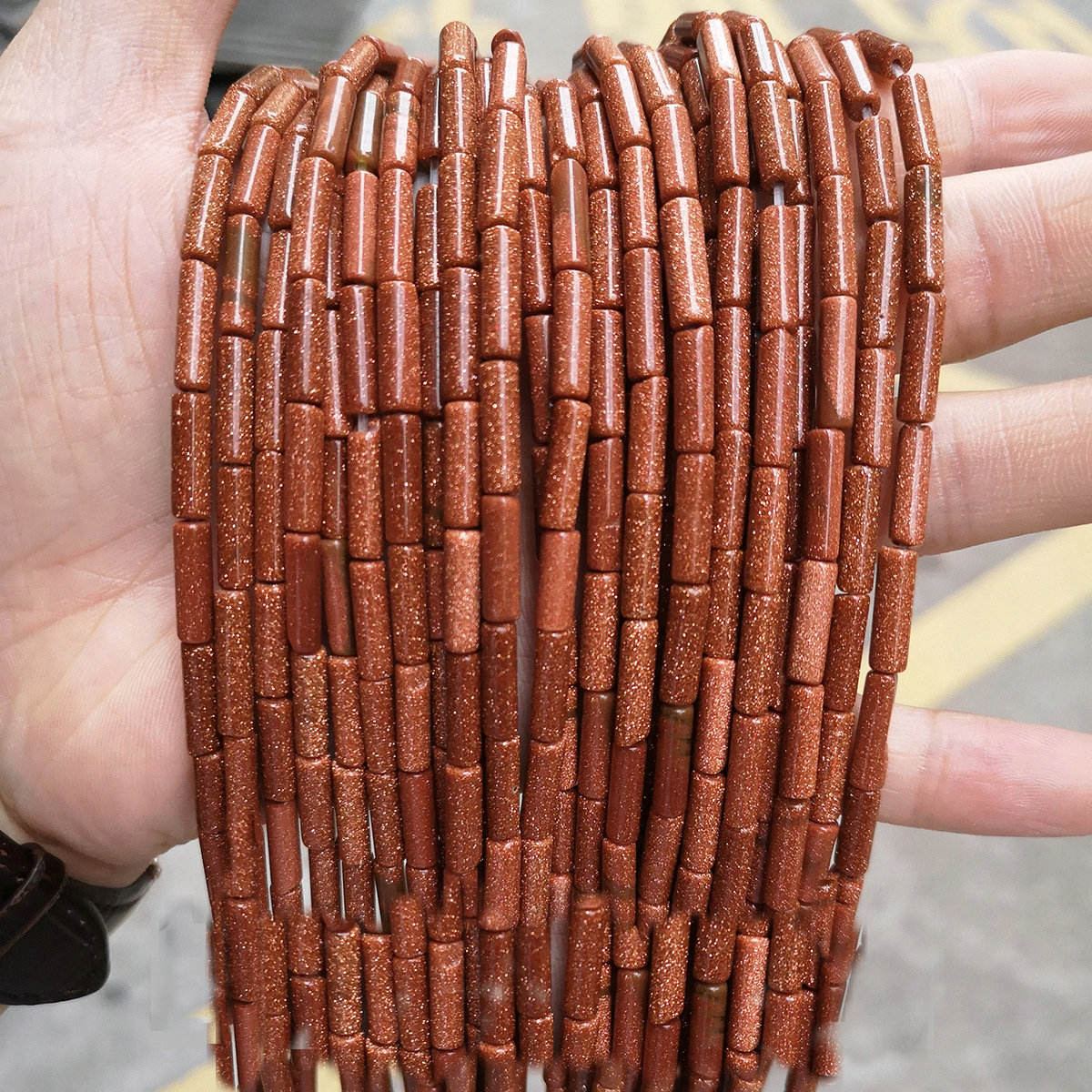 Golden Sandstone beads