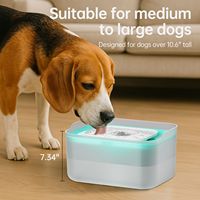 AnYue 8L Tempat Minum Hewan Peliharaan Kapasitas Besar Anjing Kucing Sirkulasi Otomatis Pintar Multi-Standar Daya USB Dapat Dilepas Penggunaan Seluruh Dunia