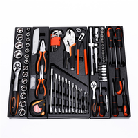 Kit de clés à douille de 85 pièces, boîte à outils professionnelle pour la réparation automobile et l'usage domestique, boîte en métal, OEM, durable et portable