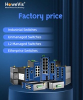 Switch de Red Ethernet Gigabit de 6, 8, 10, 16, 18, 24, 48 Puertos con Uplink, Funciones PoE, SNMP, QoS, AP Inalámbrico, SFP, Router con Uplink de 10M, 100M, 1000M