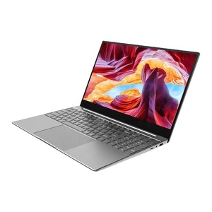 GST A4 laptops with touch ID hot selling 15.6inch silver tablet mini PC laptop computer with Win 10 for home and students