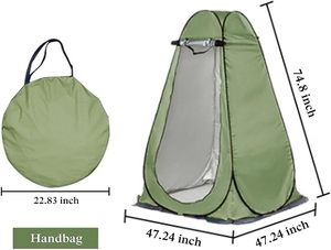 Carpa de Ducha Portátil con Logotipo Personalizado, Automática, para Cambiarse de Ropa al Aire Libre, Baños Privados, Ducha de Playa, Inodoro, Carpa para Ducha - Product Image 4