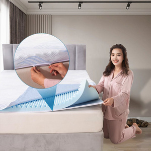 3 inch gel làm mát Trứng Thùng bọt Nệm Topper-thoải mái cao & giảm áp lực cho tất cả các vị trí ngủ - Product Image 4