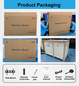 98 inch LCD tất cả một bảng thông minh Giáo dục và videointeractive bảng trắng với máy chiếu cho cuộc họp - Product Image 4