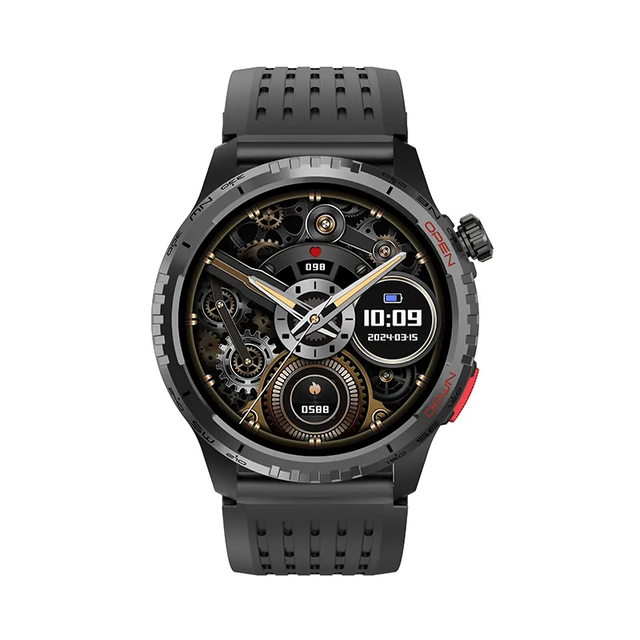 2025 G11 Outdoor Sports Smart Watch IP67 GPS Barometer Compass Silica Gel Magnetic IOS Compatibility 3ATM Intelligent Reloj