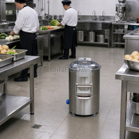 Automatische wortelschiller voor pastinak, taro, yam en radijs.