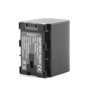 Batterie numérique pour appareil photo, pack de batteries rechargeables BN-VG121, batterie de remplacement |   Batterie 3.6V 2670mAh 9.6Wh pour caméscopes <span class=keywords><strong>JVC</strong></span> - Product Image 1