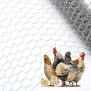0.6mm Galvanized Hexagonal <b>Wire</b> <b>Mesh</b> for Chicken <b>Wire</b> 23GA 1 Inch Opening 16inchx82ft Roll Animal Cage Anti-rat Fencing - Product Image 2
