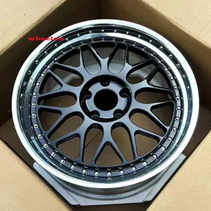 Custom 2-Piece Forged Wheels T6061 Aluminum Alloy 10 Spoke 5 Hole Racing and Passenger Car Wheels for Porsche 911 992 gt3 rims