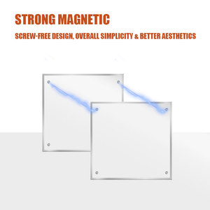 Đứng miễn phí hai mặt không KHUNG 10 + 10mm Acrylic hiển thị hình ảnh rõ ràng khung ảnh từ máy tính để bàn 8x10 4x6 Logo - Product Image 6