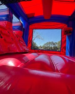 Toboggan aquatique gonflable avec château gonflable et grande structure de saut pour enfants et adultes - Product Image 6