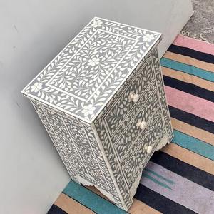 Premium Quality Bone Inlay <b>Storage</b> <b>Drawer</b> Console Elegant Handmade Wooden Furniture for Living Spaces At Factory Direct Price - Product Image 6