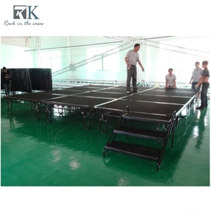 Wedding <b>Stage</b> Portable Event <b>Stage</b> <b>Platform</b> Removable Steel Folding <b>Stage</b> Equipment System - Product Image 6