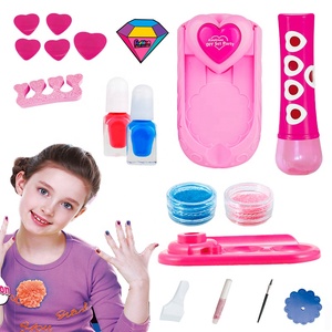 JH Kids-Kit de esmalte de uñas 3 en 1, no tóxico, purpurina, <span class=keywords><strong>para</strong></span> salón de belleza, regalo de <span class=keywords><strong>cumpleaños</strong></span> - Product Image 3