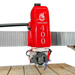 Hualong Machinery 4 eixos máquina automática corte ponte HLSQ-400 mármore porcelana perfil tabela serra pedra laje cortador - Product Image 2