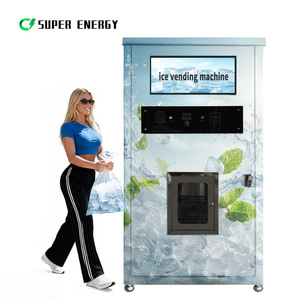 Distributeur automatique de glace avec système de conditionnement et de scellage automatique pour la vente de glace en extérieur - Product Image 2