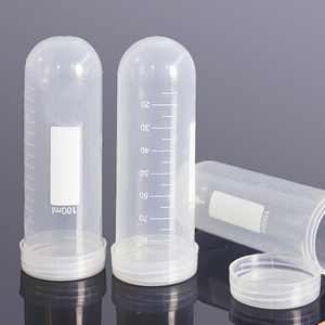 Fábrica laboratório uso estéril descartável plástico redondo fundo <span class=keywords><strong>100mL</strong></span> parafuso centrifugador tubo - Product Image 2