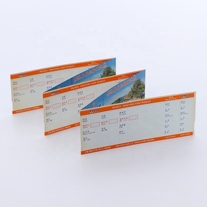 Copie thermique logistique personnalisée billets d'avion en papier billet <span class=keywords><strong>de</strong></span> <span class=keywords><strong>bus</strong></span> en carton billets d'avion imprimables - Product Image 5