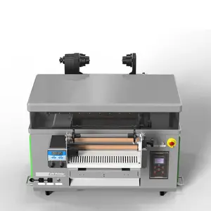 A2 A3 UV Impressora Plana com Rotador 4060 para Plástico Madeira Acrílico Metal Etiqueta de Cristal Pedra Acrílica