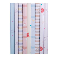 Papier peint personnalisé en PVC imperméable et résistant à l'humidité pour chambre à coucher, dortoirs, chambres d'enfants