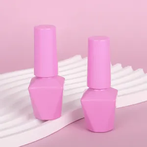 Leere Gel-Nagellackflasche Verpackung luxuriöses leeres Glas uv Gel Nagellackflasche Verpackung