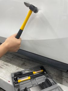 Auto Body Shaping and Forming Repair Kit <span class=keywords><strong>de</strong></span> 7 piezas Fender Roller Fixer Dent Remover Tool Set con martillo y Dolly - Product Image 4