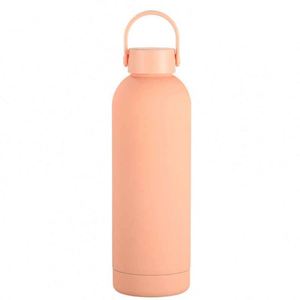 Stainless Steel Vacuum Insulated Water <b>Bottle</b> With Handle Minimalist Design For Travel All Colors Available - Product Image 4