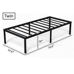 Phong Cách Hiện Đại Mạnh Mẽ Tiết Kiệm Không Gian Giường Khung Tiếng Ồn-Miễn Phí <span class=keywords><strong>Underbed</strong></span> Lưu Trữ Nhanh Chóng Lắp Ráp Kim Loại Giường Khung - Product Image 5