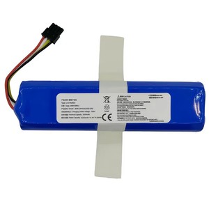 Batterie d'aspirateur 14,4 V, pack de batteries puissant 5200 mAh, Pila BRR-2P4S-5200D, batteries pour robot aspirateur <span class=keywords><strong>Xiaomi</strong></span> S50 S55 T6 - Product Image 2