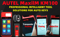 Programmeur de clé de voiture KM100 MaxiIM PRO programmation automatique IKey prend en charge toutes les clés perdues analyseur de langue anglaise