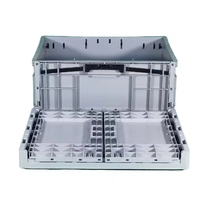 Conteneur en plastique pliable 600*400*340, boîte de rangement empilable, capacité de charge de 30 kg