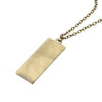 Collar con colgante con logotipo de Death Note, joyería de Cosplay para regalo