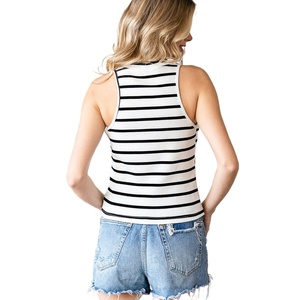 Singlet de sport pour femme avec logo personnalisé, débardeur décontracté ajusté, singlet athlétique à bretelles pour femme, idéal pour l'entraînement et le fitness - Product Image 2