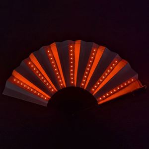<b>LED</b> Bouncing Equipment Luminous Colorful Night <b>Light</b> Folding Fan Party Performance Props for <b>bar</b> Nightclub - Product Image 2