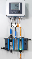 Transmetteur multiparamètres Liquiline CM444 Endress+Hauser, analyseur d'eau Memosens, 0,0-14,0 pH, conductivité 2000 MS/cm